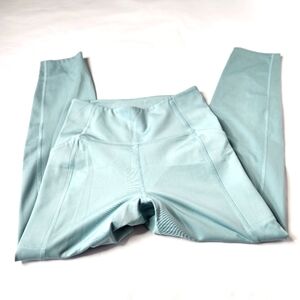Girlfriend Collective Sky Blue Cropped Pants